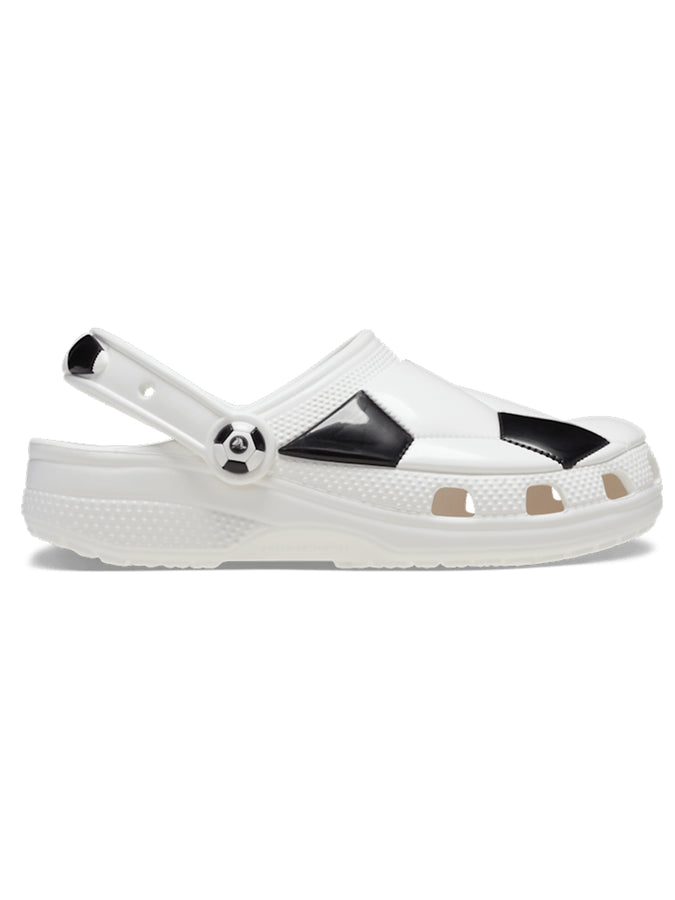 Crocs Classic Sport Clog Soccer Shoes Summer 2025 | WHITE/BLACK (103)