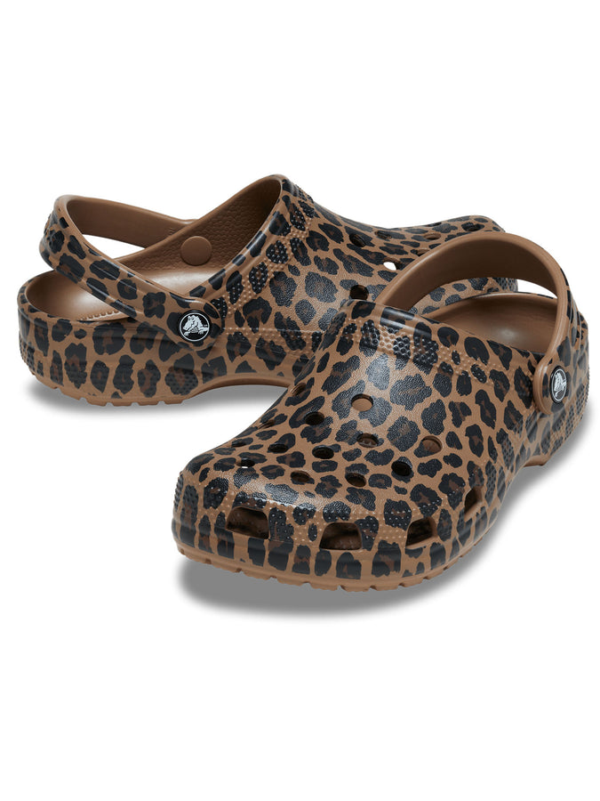 Crocs Classic Animal Clog Sepia/Leopard Shoes Spring 2026 | SEPIA/LEOPARD (2LD)