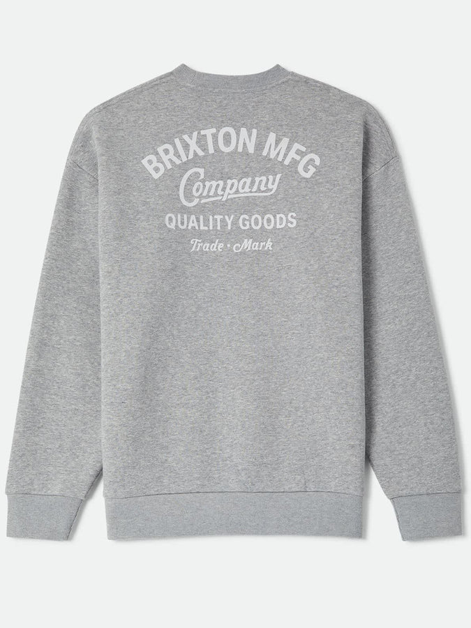 Brixton Straton Crewneck Fall 2026 | HEATHER GREY