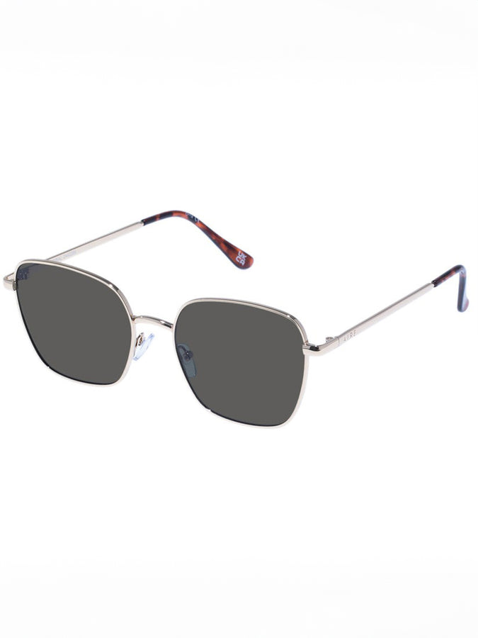 Aire Spiral Gold/Green Mono Sunglasses | GOLD/GREEN MONO