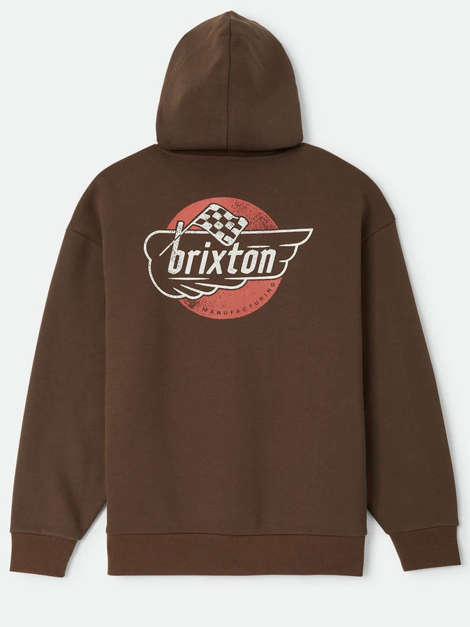 Brixton Heyward Hoodie Fall 2026 | WALNUT BROWN