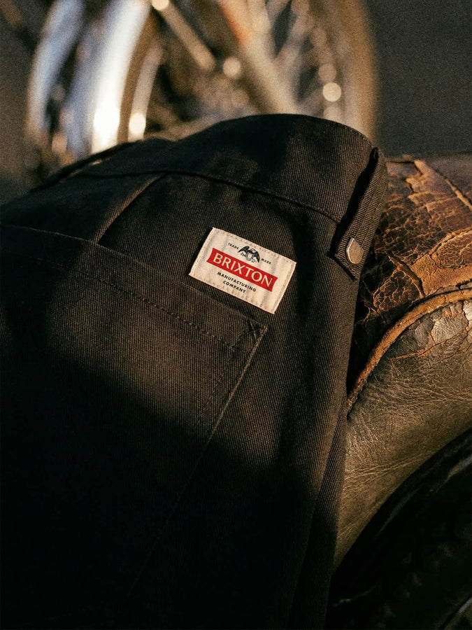 Brixton Trademark Chino Pants Fall 2026 | BLACK