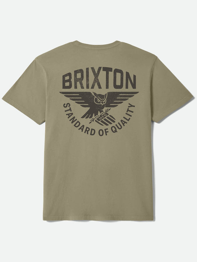 Brixton Watcher T-Shirt Holiday 2026 | OLIVE SURPLUS WORN WASH