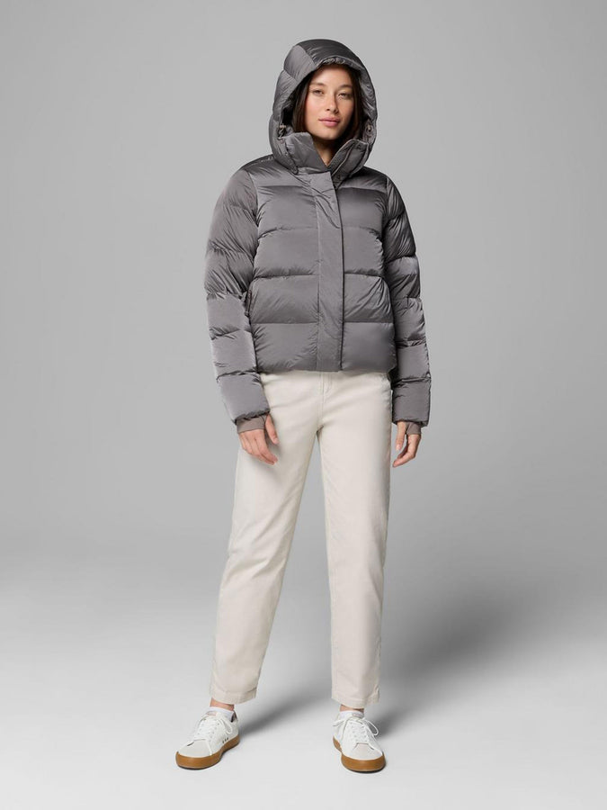 Columbia Amaze Puff Hooded Jacket Fall 2026 | IRON HIGH SHINE (254)