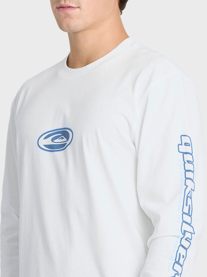 Quiksilver Clutch Long Sleeve T-Shirt Fall 2026 | WHITE (WHT)