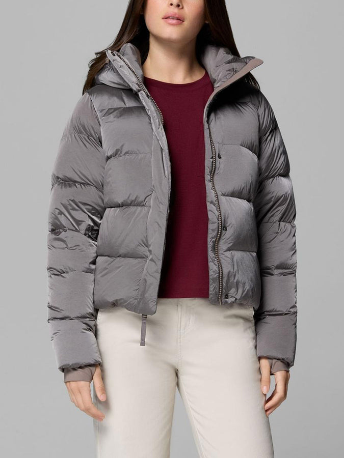 Columbia Amaze Puff Hooded Jacket Fall 2026 | IRON HIGH SHINE (254)
