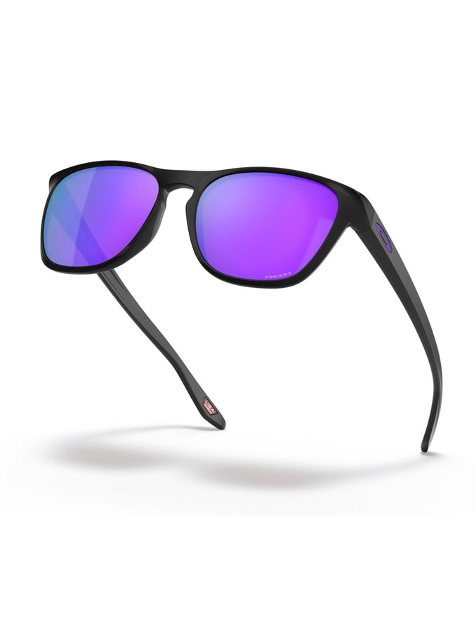 Oakley Manorburn Matte Black/Prizm Violet Sunglasses | MATTE BLACK/PRIZM VIOLET