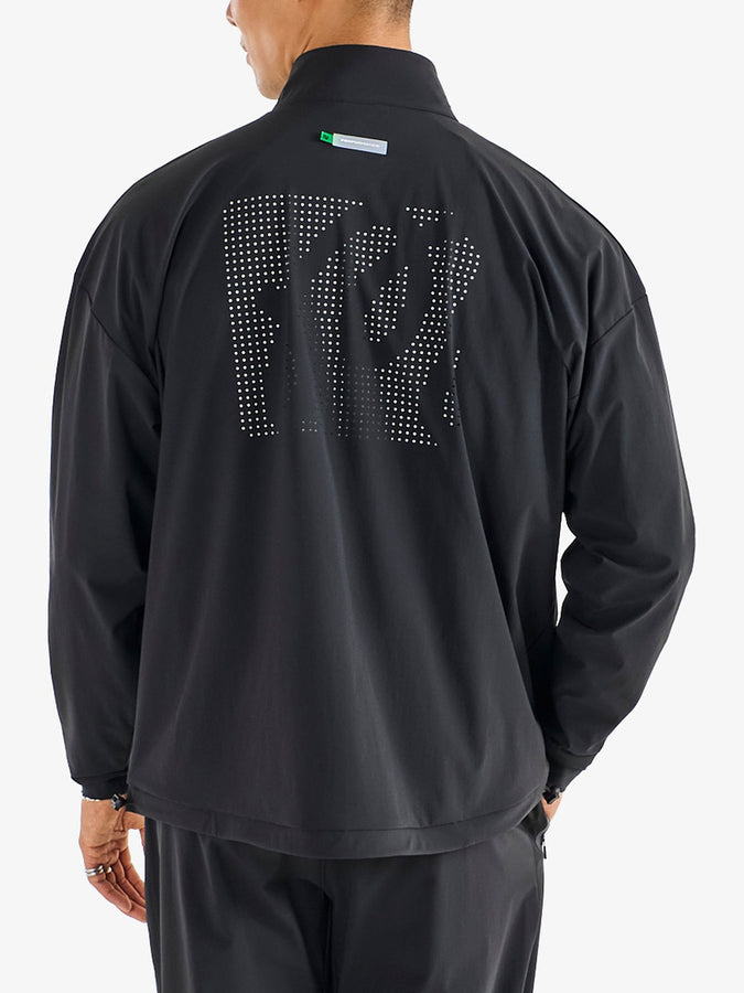 Malbon Performance 1/4 Zip Shell Pullover Jacket Fall 2026 | BLACK