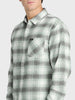Quiksilver Breakwater Check Flannel Long Sleeve Buttondown Shirt Fall 2026