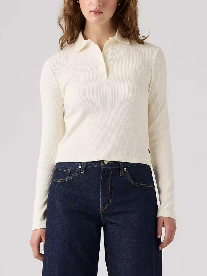 Levi's Rory Long Sleeve Polo Fall 2026 | EGRET (0000)