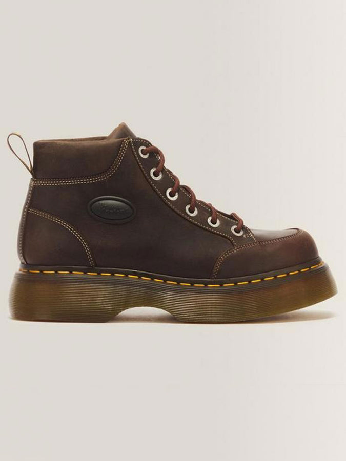 Dr. Martens Buzz 6 Eye Crazy Horse Dark Brown Boots Fall 2026 | DARK BROWN