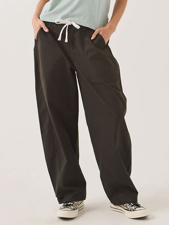 Brixton Utility Everyday Barrel Washed Black Pants Fall 2026 | WASHED BLACK