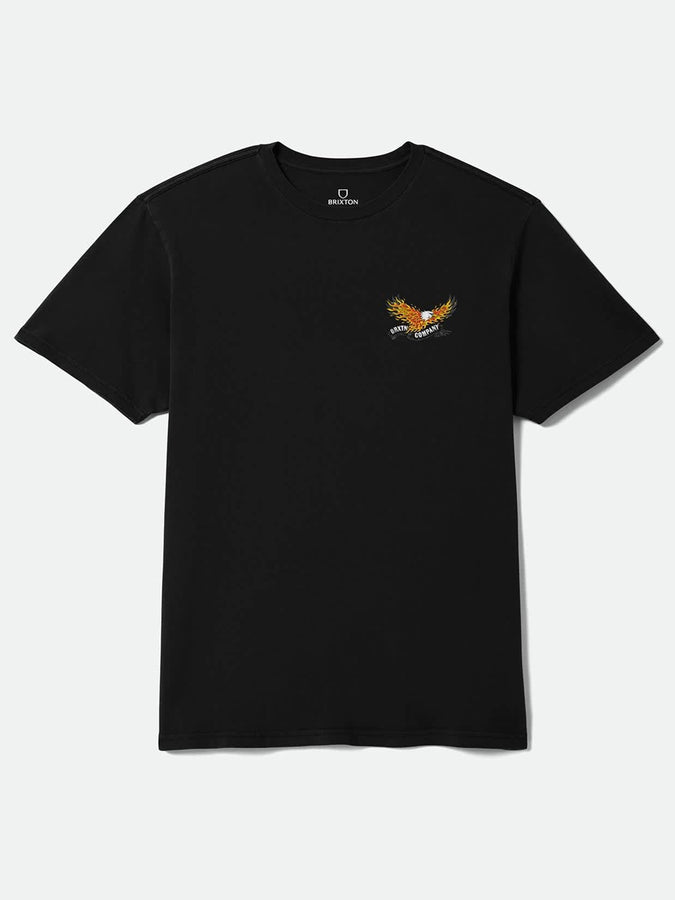 Brixton Blazing T-shirt Fall 2026 | BLACK WORN WASH