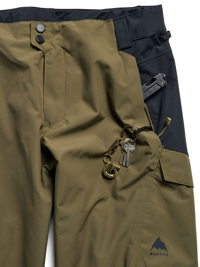Burton Reserve 2L 2027 Insulated Snowboard Pants | DRIED MOSS/TRUE BLACK (E8C)