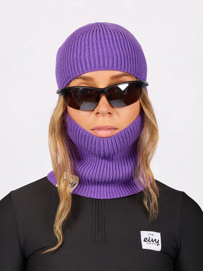 Eivy Foldable Knit Grape Balaclava Beanie | GRAPE