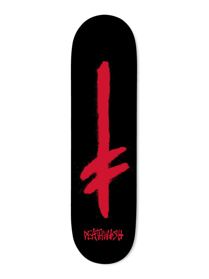 Deathwish Gang Logo Black/Red Skateboard Deck | BLACK/RED