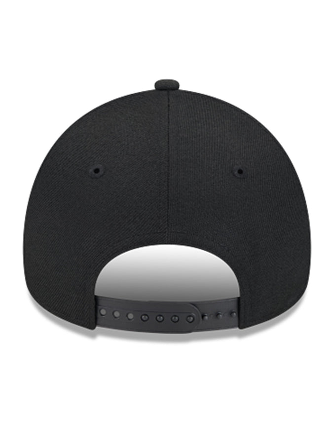 New Era 9Forty AF Poly 24185 Los Angeles Dodgers BLKWHI Hat | BLACK/WHITE