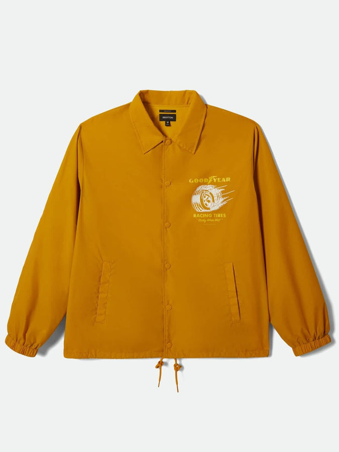 Brixton x Goodyear Slick Wind Breaker Spring 2026 | NUGGET GOLD