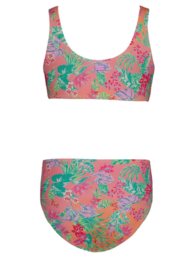 Roxy Coastal Breeze Bikini Set (Youth 7-14) Spring 2026 | PEACH PINK (668)