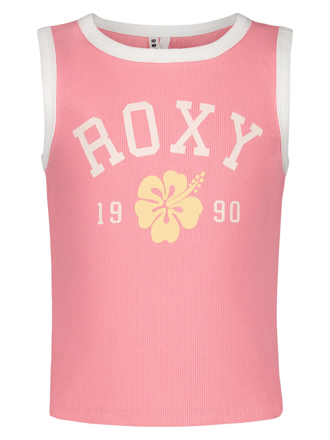 Roxy Collegiate Arch Tank Top (Youth 7-14) Spring 2026 | PLUMERIA (695)