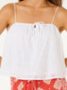 Rip Curl Oasis Broderie Tank Top Spring 2026