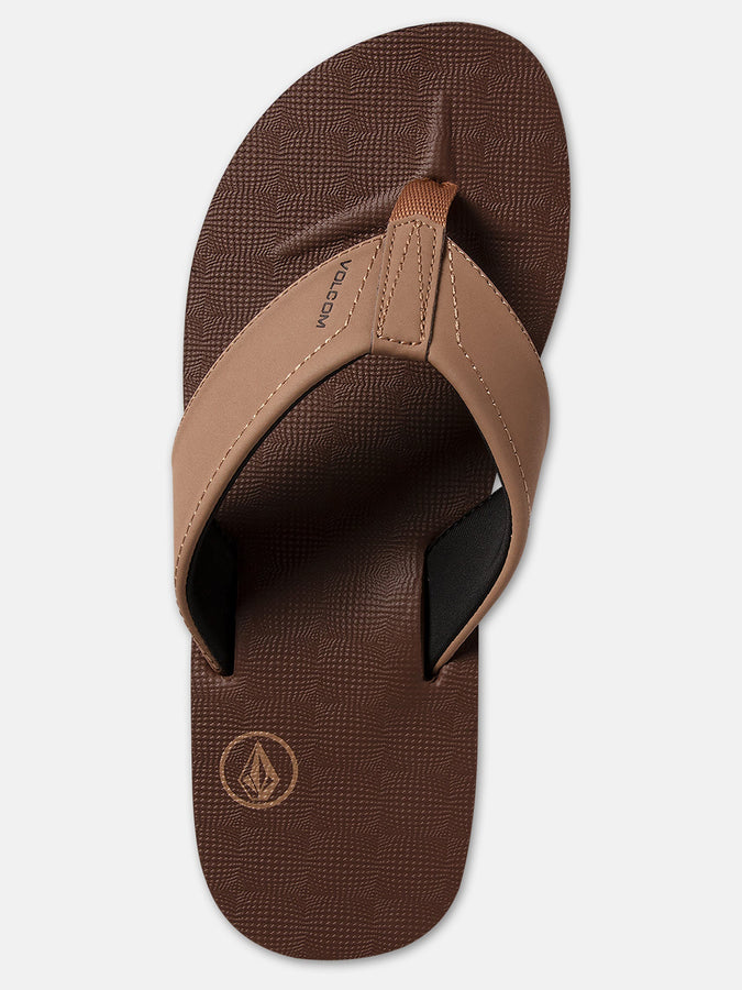 Volcom Victor Sandals Spring 2026 | BROWN/KHAKI (BKH)
