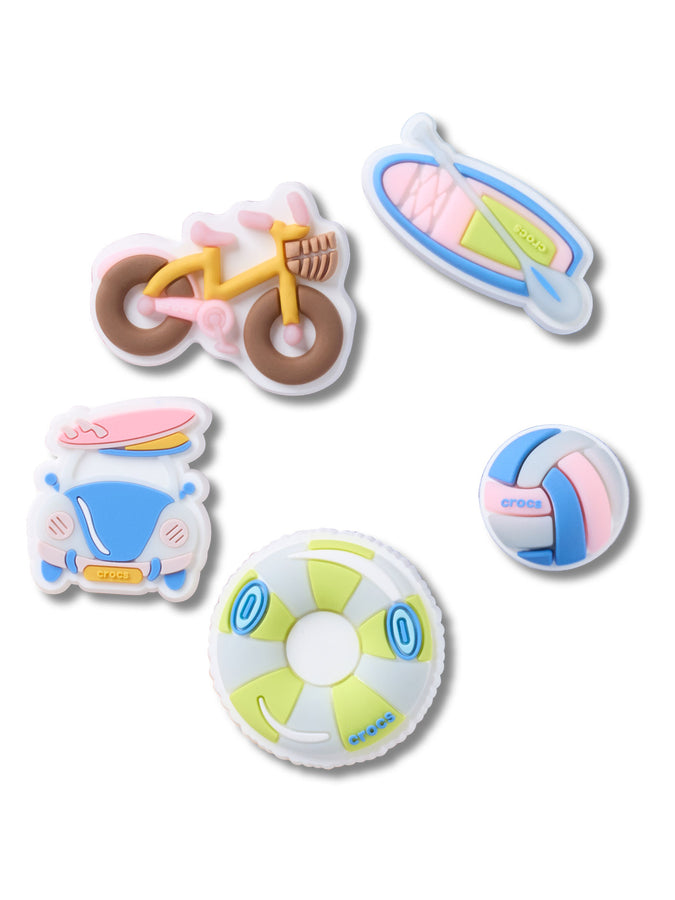 Crocs UV Changing Beach 5 Pack Jibbitz | MULTI (000)