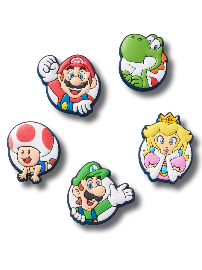 Crocs Super Mario Core 5 Pack Jibbitz | MULTI (000)