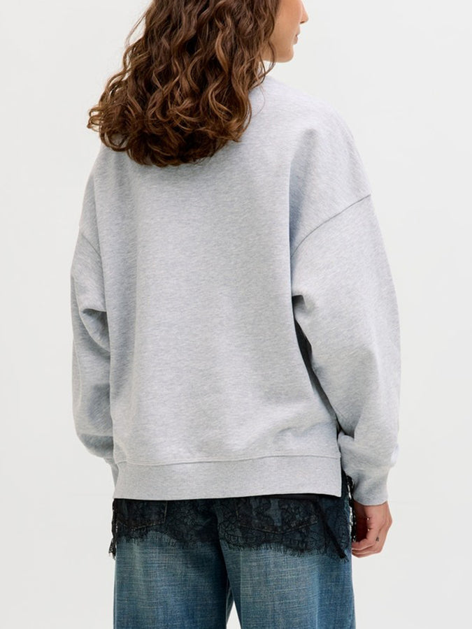 JJXX Cora Sweatshirt Spring 2026 | LIGHT GREY MELANGE