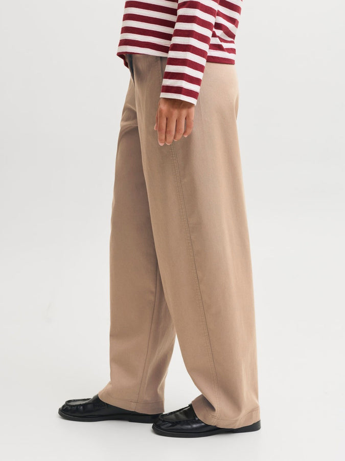 Jjxx Hazel Kira Barrel Pants Fall 2026 | PETRIFIED OAK
