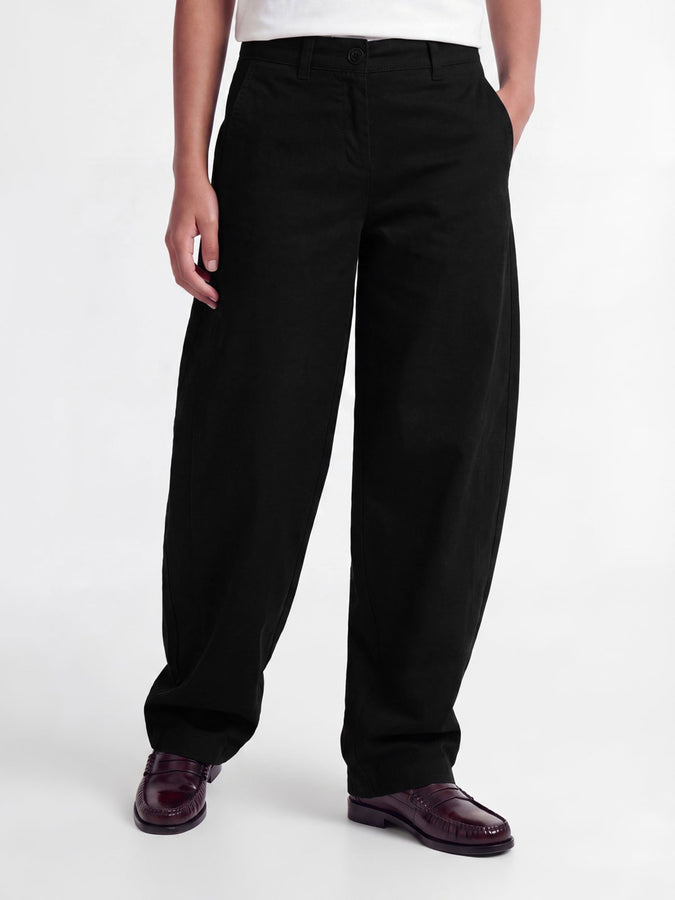 JJXX Hazel Kira Barrel Pants Fall 2026 | BLACK