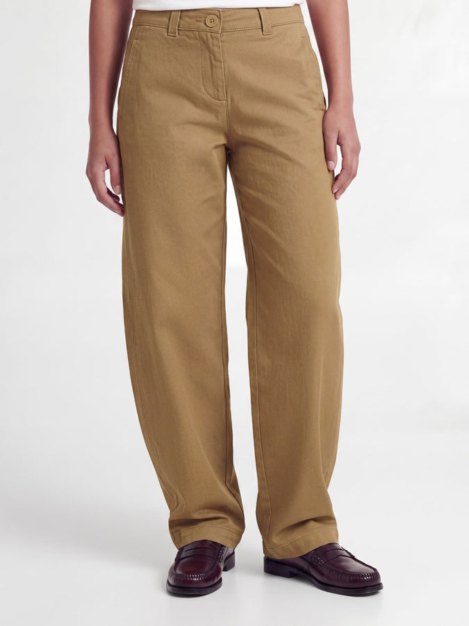 JJXX Hazel Kira Barrel Pants Fall 2026 | PETRIFIED OAK