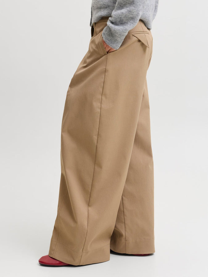 JJXX Ruby Suma Baggy Barrel Pants Fall 2026 | PETRIFIED OAK