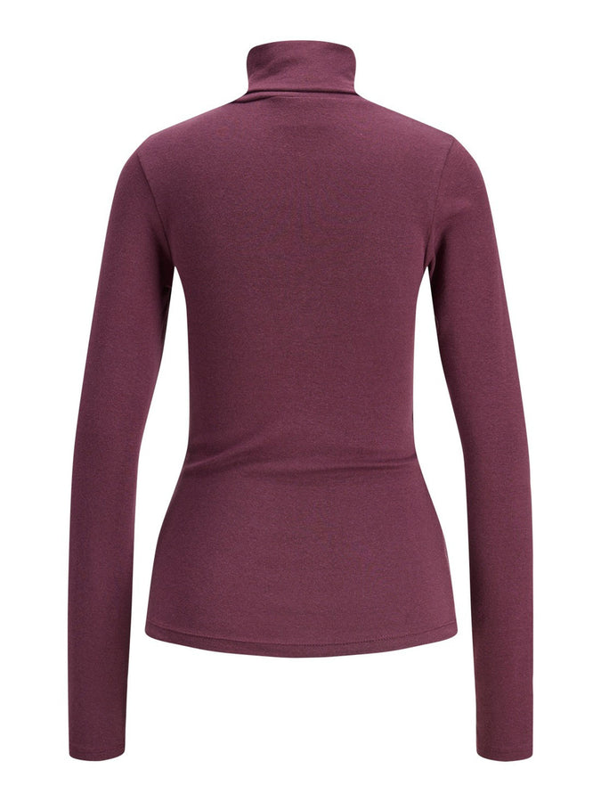 Jjxx Star High Neck Long Sleeve T-Shirt Fall 2026 | WINETASTING