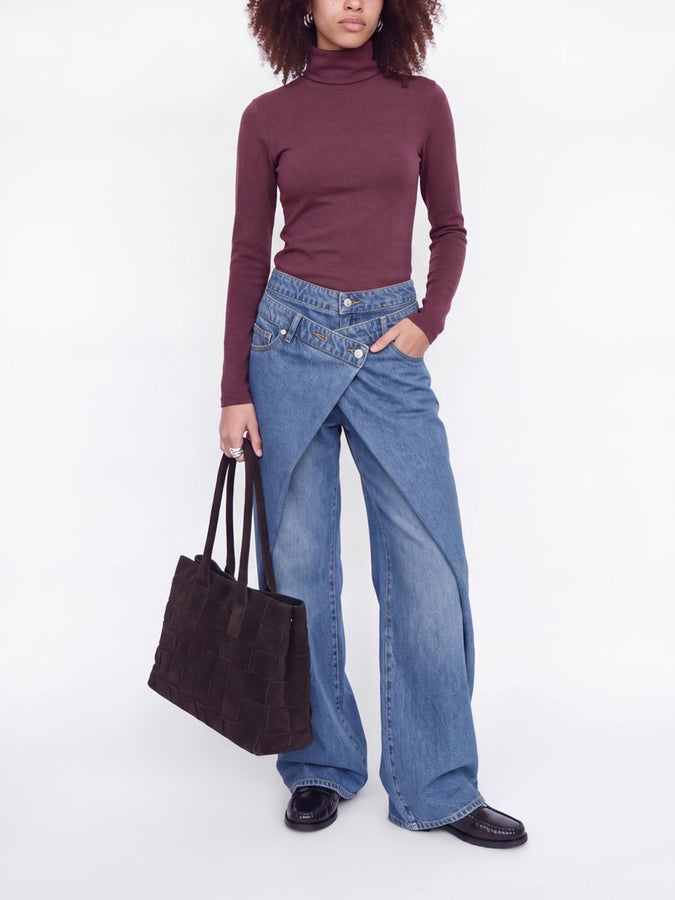 Jjxx Star High Neck Long Sleeve T-Shirt Fall 2026 | WINETASTING