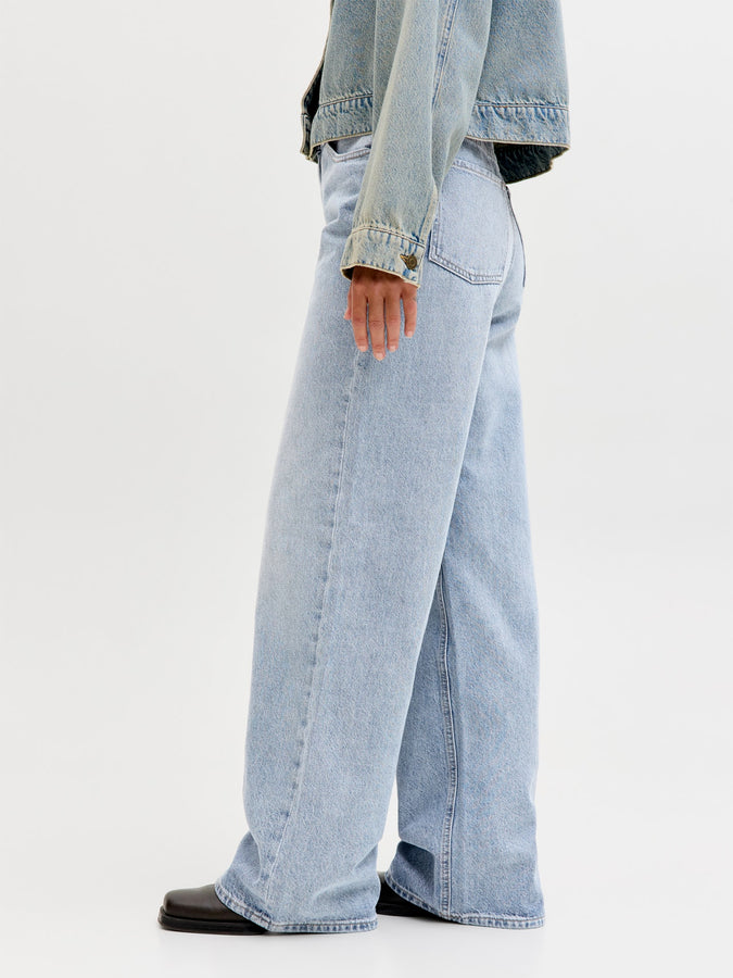 JJXX Tokyo Wide Light Blue Denim Jeans Spring 2026 | LIGHT BLUE DENIM