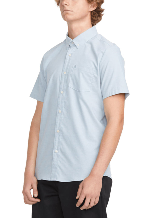 Volcom Everett Oxford Wrecked Buttondown Shirt Spring 2026 | WRECKED INDIGO (WRC)