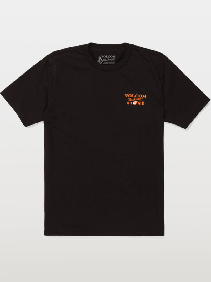 Volcom Stone Talon Workwear T-Shirt Fall 2026 | BLACK (BLK)