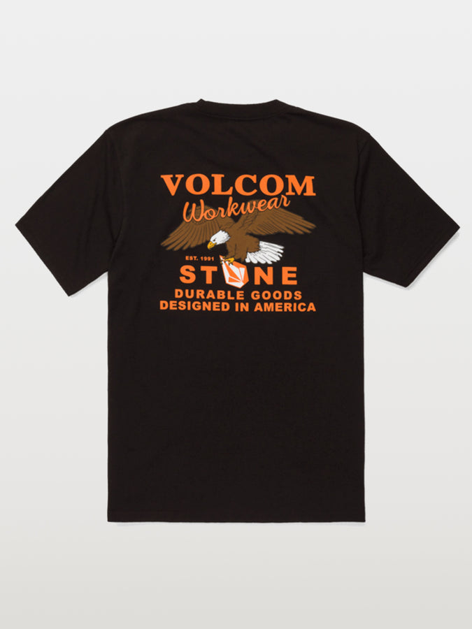 Volcom Stone Talon Workwear T-Shirt Fall 2026 | BLACK (BLK)