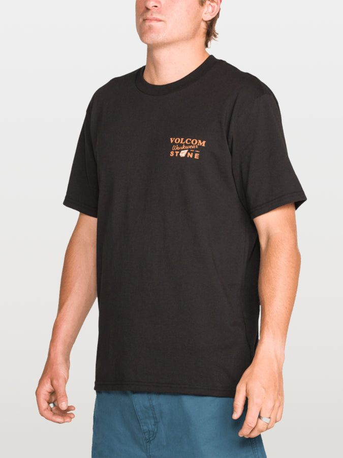 Volcom Stone Talon Workwear T-Shirt Fall 2026 | BLACK (BLK)