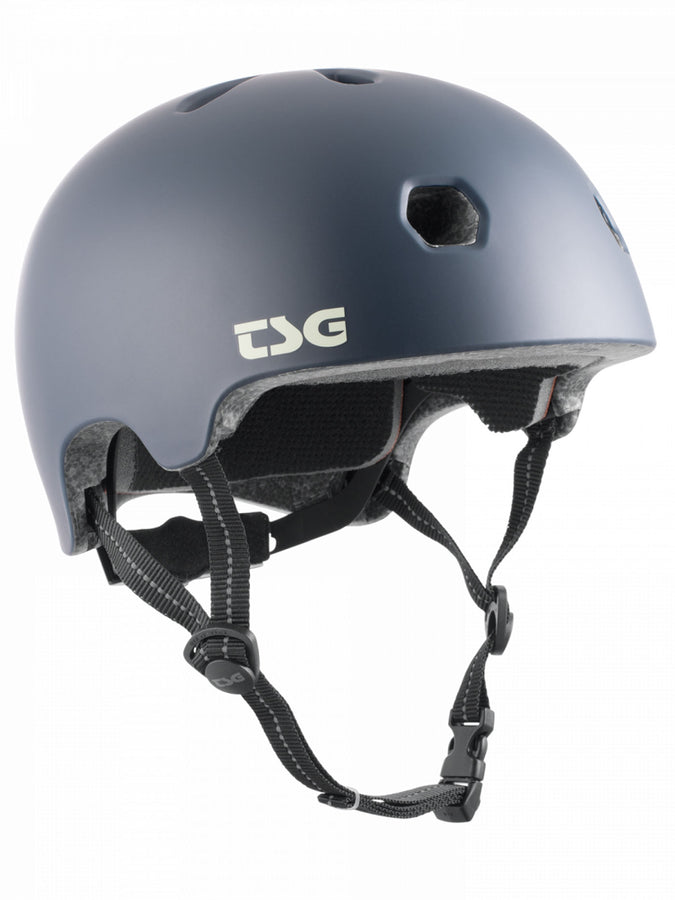 TSG Meta Solid Color Helmet | SATIN PAYNES GREY