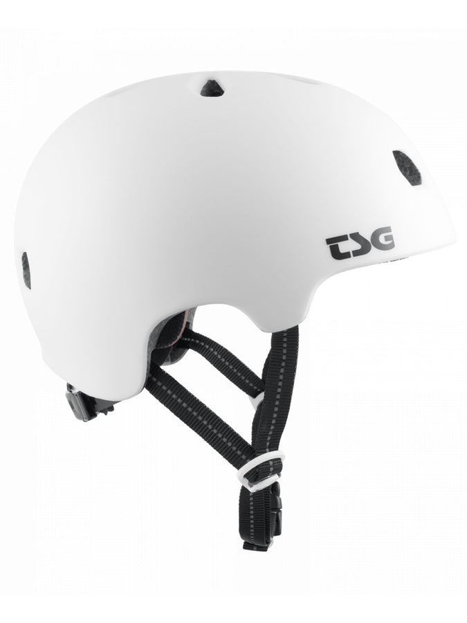 TSG Meta Solid Color Helmet | SATIN WHITE