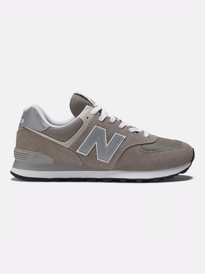 New Balance 574 Grey/White Shoes Spring 2025 | GREY/WHITE
