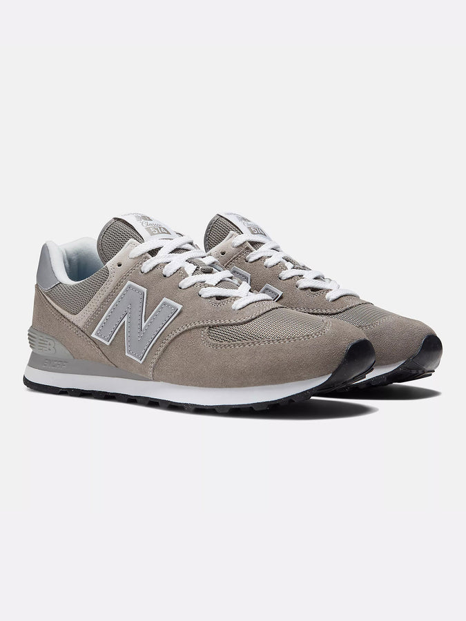 New Balance 574 Grey/White Shoes Spring 2025 | GREY/WHITE