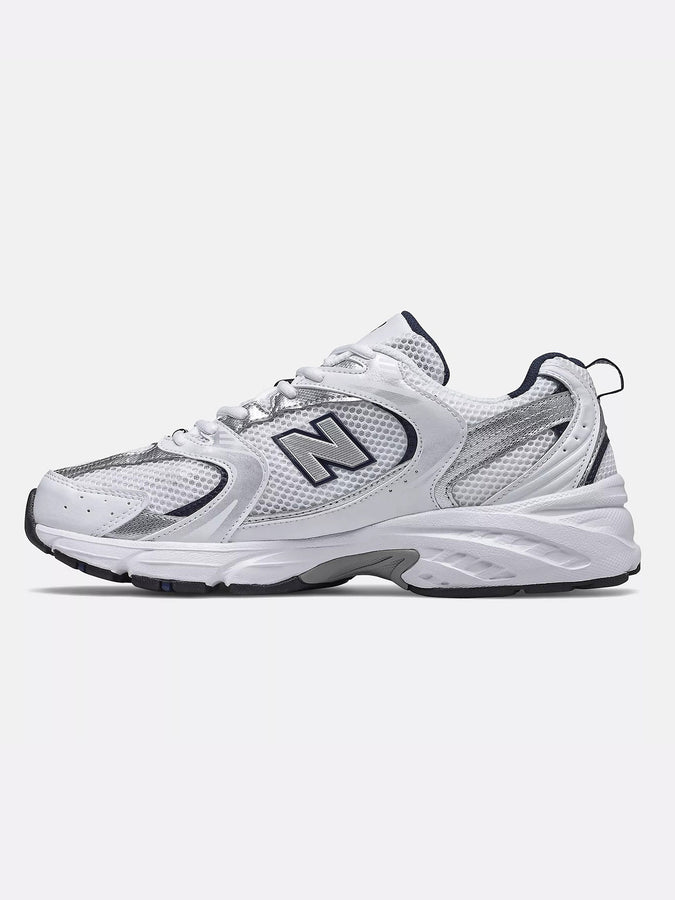 New Balance 530 White/Natural Indigo Shoes Spring 2025 | WHITE/NATURAL INDIGO