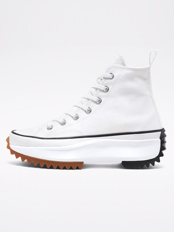 Converse Run Star Hike Hi White/Black/Gum Shoes | WHITE/BLACK/GUM