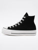 Converse Chuck Taylor All Star Platform Hi Black/White Shoes