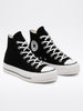 Converse Chuck Taylor All Star Platform Hi Black/White Shoes