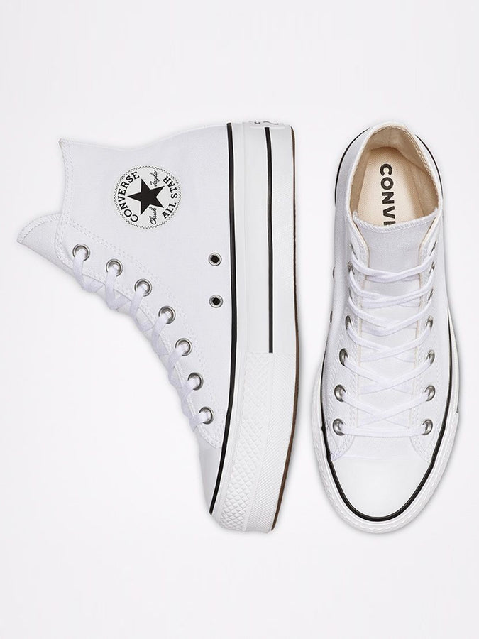 Converse Chuck Taylor AS Platform Hi White/Black/White Shoes | WHITE/BLACK/WHITE