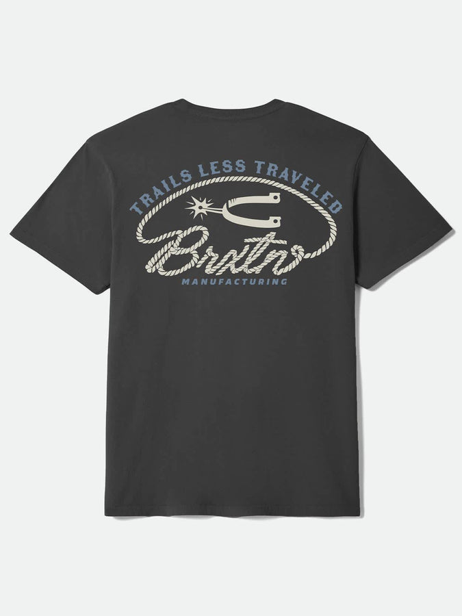 Brixton Trails T-Shirt Holiday 2026 |BLACK WORN WASH